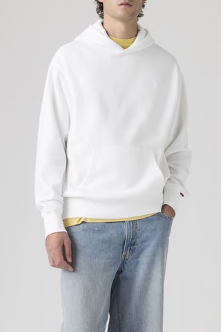 Sweater met Capuchon The Authentic Hoodie Bright - Wit