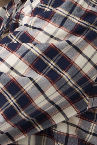 Overhemd Authentic Button Down Atila Plaid - Blauw