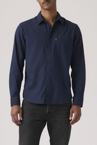 Linnen Overhemd Classic tandard Blazer - Blauw