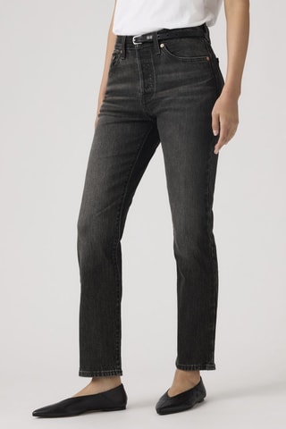Rechte Jeans 501® Original - Zwart - Zwart