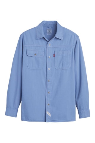 Overhemd LS Auburn - Hemelsblauw - Blauw