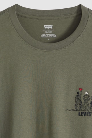 T-shirt relaxed Chaps Kambaba - Groen