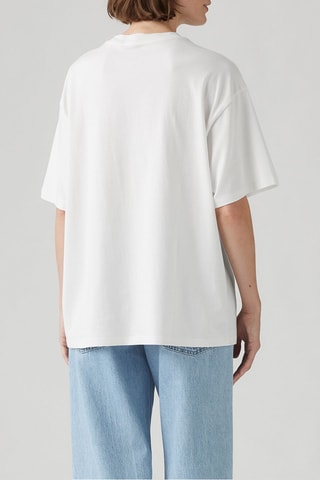 T-shirt Graphic Short Stack Since 1873 - Wit