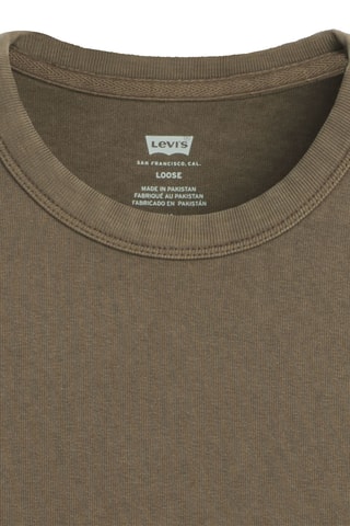 T-shirt Heavyweight Loose Garment Dye H225 M - Bruin