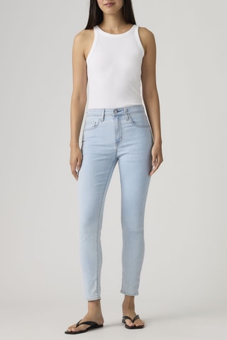 Jeans met Hoge Taille - Blauw