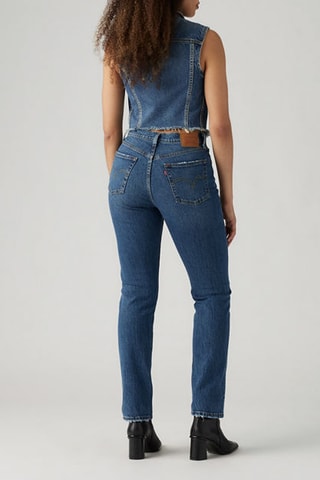 Rechte Jeans 501® Original - Indigoblauw - Blauw
