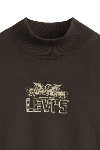 Sweater Collins Mockneck  Archival Hd - Zwart