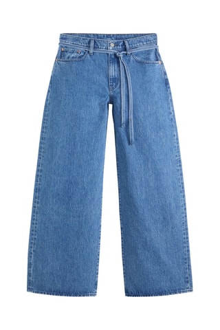 Jeans Wide Legs Loose - Blauw - Blauw
