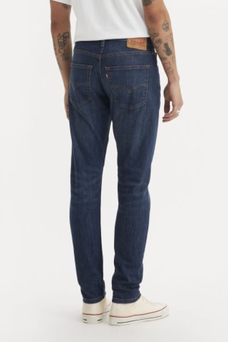 Jeans Slim Fit 512™ - Indigoblauw - Rood