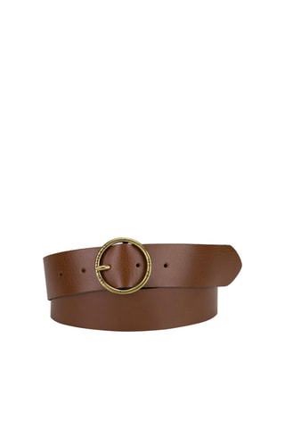 Leren Riem Athena Bruin - Zwart