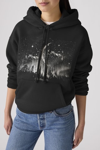 Sweater met Capuchon - Zwart