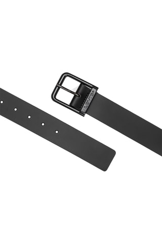 Leren Riem Alderpoint Zwart - Zwart
