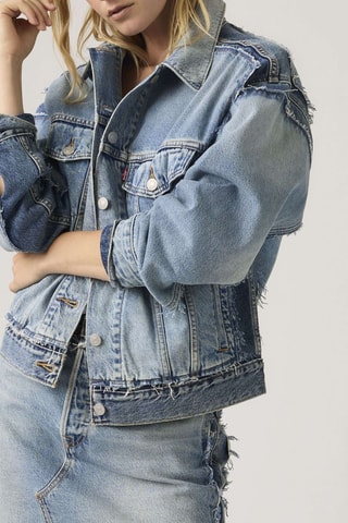 Spijkerjasje Decon 90S Trucker Upon Reflection Trucke - Blauw