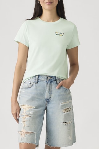 T-shirt The Perfect Floral - Blauw