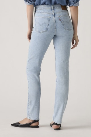 Rechte Jeans Hoge Taille 724™ - Indigoblauw - Blauw