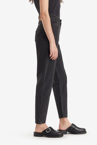 Jeans Mom 80's - Zwart - Zwart