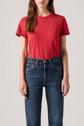 T-shirt Perfect Scarlet Smile - Rood