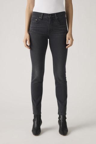 Jeans met Hoge Taille - Blauw