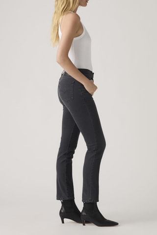 Jeans met Hoge Taille - Blauw
