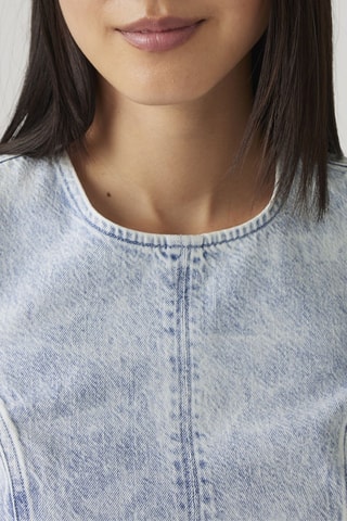 Mouwloze top - Hemelsblauw - Blauw