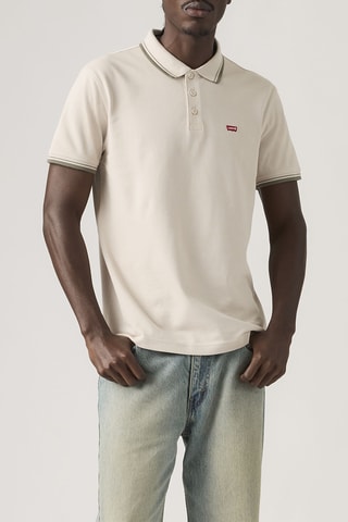 Polo Wood Tipping Stripe Pumice - Grijs