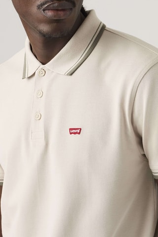 Polo Wood Tipping Stripe Pumice - Grijs
