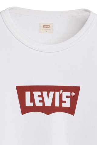 Sweater met lange mouwen Iconic Heritage Crew Crew Vintage Bw - Wit