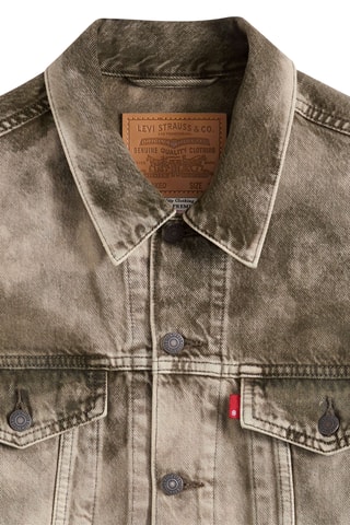 Spijkerjasje Relaxed Fit Trucker Camo Avenue T - Groen