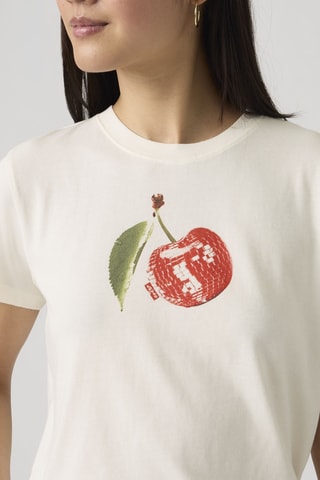 T-shirt Favorite Disco Cherry Egret Graph - Rood