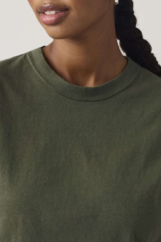 T-shirt Favorite Slub Deep Depths - Groen