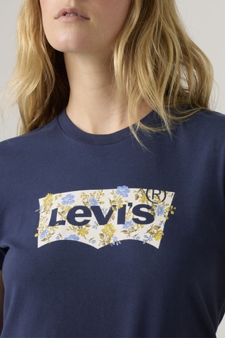T-shirt Perfect - Marineblauw - Blauw