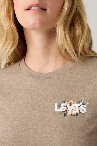 T-shirt Perfect - Taupe - Grijs