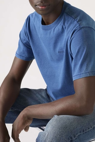 T-shirt - Indigoblauw - Blauw