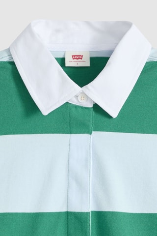 Polo Reenie Rugby Katie Stripe Country Air - Groen en wit