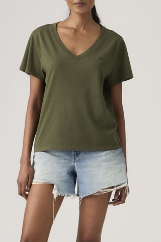 T-shirt Favorite V Neck Deep Depths Jersey - Groen