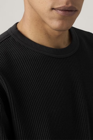 T-shirt Thermal - Zwart - Zwart