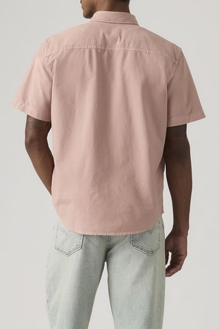 Blouse Authentic Button Down Woodrose Garmen - Roze