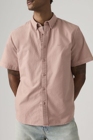 Blouse Authentic Button Down Woodrose Garmen - Roze