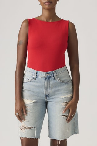 Top Blair Sl Boatneck Urban Jersey - Rood