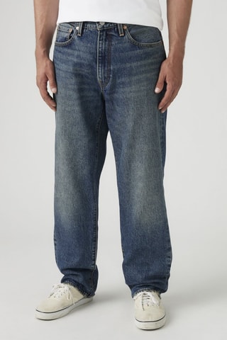 Jeans Loose - Indigoblauw - Blauw