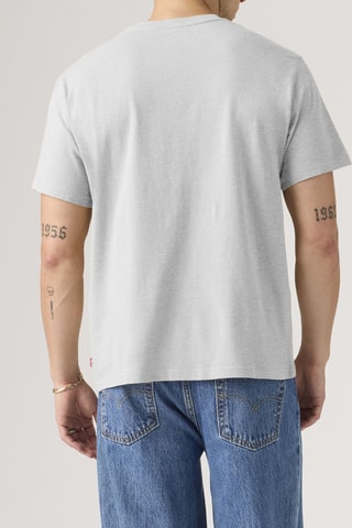 T-shirt relaxed Relaxed Fit Chaps 3 Light - Grijs