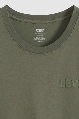 T-shirt Relaxed Fit Headline - Groen