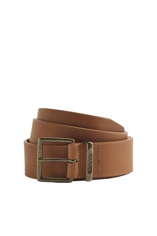 Leren Riem Flat Keeper - Bruin