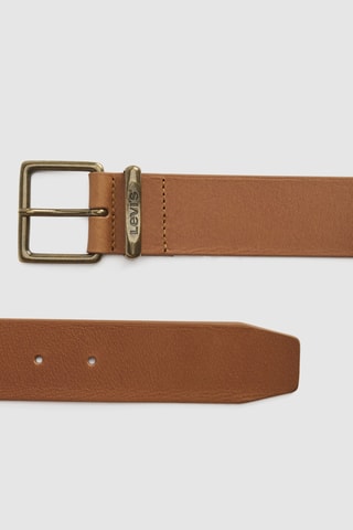 Leren Riem Flat Keeper - Bruin
