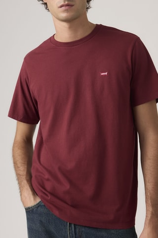 T-shirt Classic Oxblood - Rood