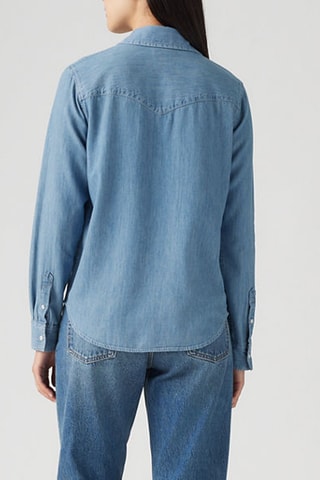 Blouse - Hemelsblauw - Blauw