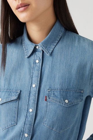 Blouse - Hemelsblauw - Blauw