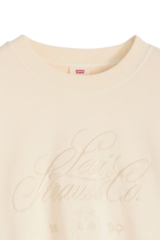 Trui Vintage Oversized Crew Roy - Geel