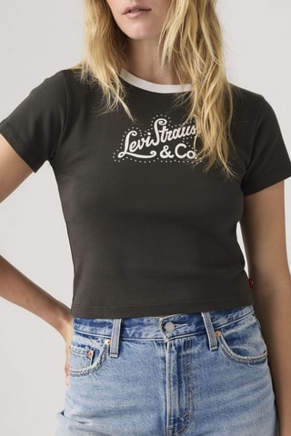T-shirt - Zwart - Zwart