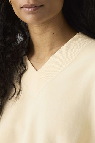 Sweater Vintage  H126 Rut - Geel